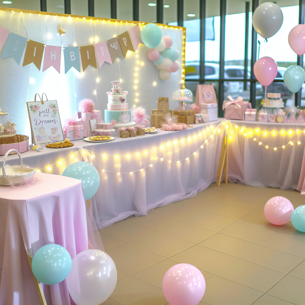Pastel Dreams Shower