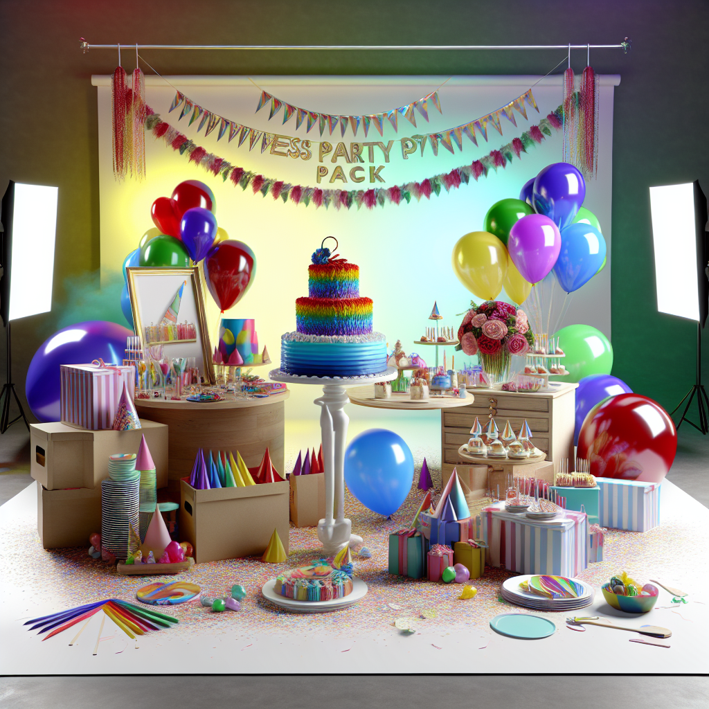 Rainbow Wishes Party Pack