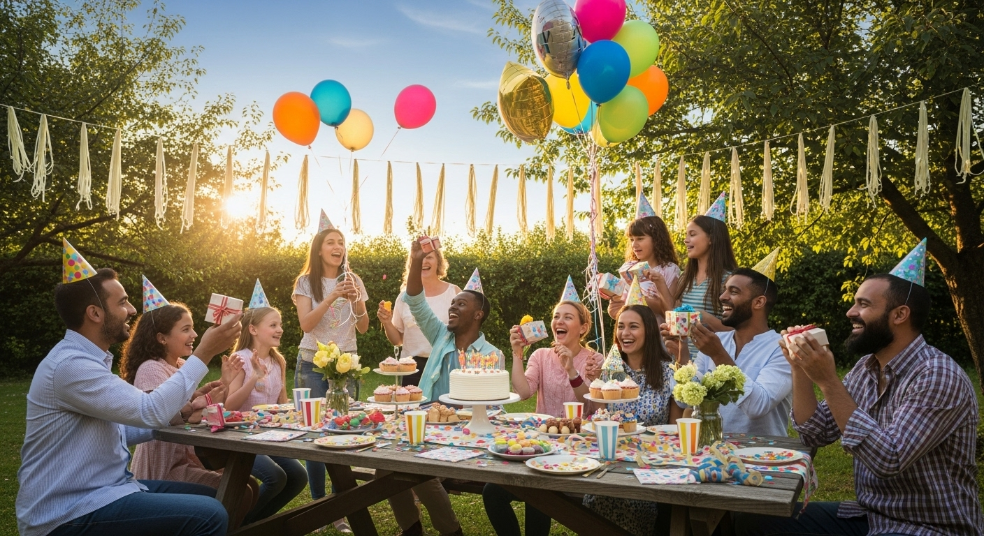 Professional party planning services - elegant party setups, decorations, and celebrations